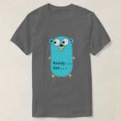 Punny Golang T-Shirt (Design vorne)