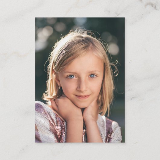 Punny Hope Button Sie werden mein Klassenzimmer Va Begleitkarte (Rückseite)