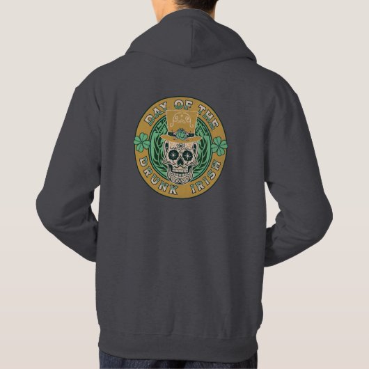Punny Irish St. Patrick's Day Hoodie (Rückseite)
