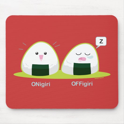 Punny Nigiri Mousepad (Vorne)