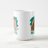 Punny Proboscis Monkey Kaffeetasse (Mittel)