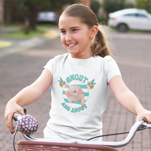 Punny Snout und über Piglet T-Shirt