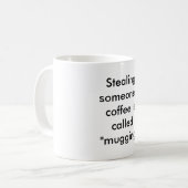 Punny Tasse (Vorderseite Links)