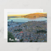 Puno, Perú, Mirador de Puma / Lago TIticaca View Postkarte (Vorne/Hinten)