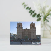 Puno, Perú, Puno Cathedral Postkarte (Stehend Vorderseite)