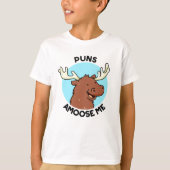 Puns Amoose Me Funny Else Puff T-Shirt (Vorderseite)