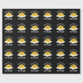 Puns Egg zitieren Me No Yolk Funny Egg Pun Dark BG Geschenkpapier (Flach)