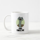 Puns Emuse Me Funny Emu Pun Kaffeetasse (Links)