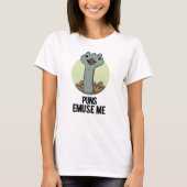 Puns Emuse Me Funny Emu Pun T-Shirt (Vorderseite)