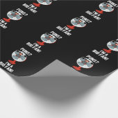 Puns Ich bin ein großer Fan Funny Electric Fan Pun Geschenkpapier (Ecke)