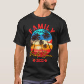 Punta Cana 2022 Dominikanische Urlaubssammelfamili T-Shirt (Vorderseite)