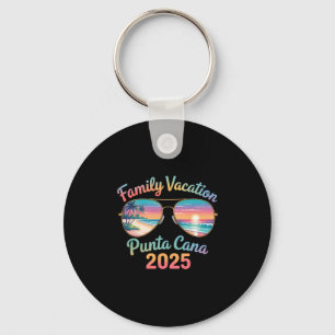Punta Cana 2025 Familienurlaub passende Strand-Tri Schlüsselanhänger
