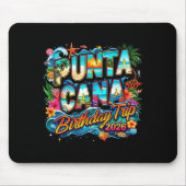 Punta Cana Birthday Trip 2026 Making Memories Mousepad (Vorne)