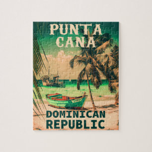 Punta Cana Dominican - Familienurlaub Vintager 60e Puzzle