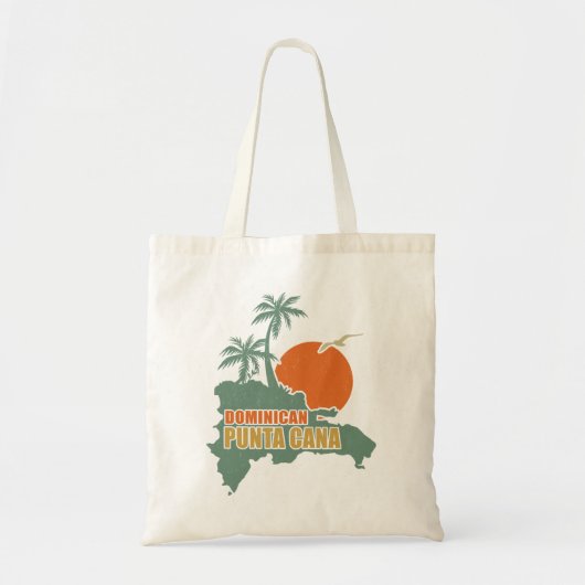Punta Cana Dominican - Familienurlaub Vintager 60e Tragetasche (Vorne)