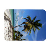 Punta Cana, Dominican Republic, coconut palm tree Magnet (Horizontal)