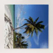Punta Cana, Dominican Republic, coconut palm tree Puzzle (Horizontal)