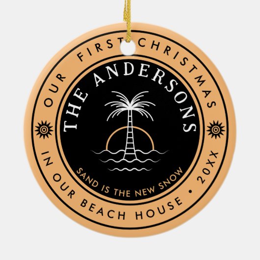 Punta Cana Dominikanische Reisen Familienurlaub Su Keramik Ornament (Hinten)