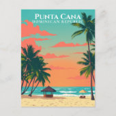 Punta Cana Dominikanische Republik Beach Reisen Ar Postkarte (Vorderseite)