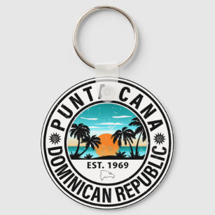 Punta Cana Dominikanische Republik Familie Souveni Schlüsselanhänger