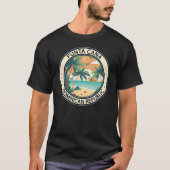 Punta Cana Dominikanische Republik Hut Abzeichen T-Shirt (Vorderseite)
