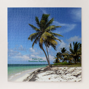 Punta Cana, Dominikanische Republik, Kokospalme Puzzle