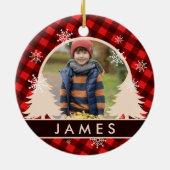 Punta Cana Dominikanische Republik Palme Tree Souv Keramik Ornament (Hinten)