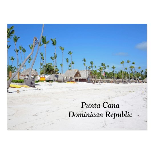 Punta Cana Dominikanische Republik Postkarte Zazzle De