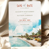 Punta Cana Dominikanische Republik Save the Date Einladung
