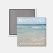 Punta Cana, Dominikanische Republik Schöner Strand Magnet (Vorderseite/Rückseite)