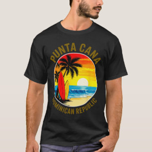 Punta Cana Dominikanische Republik Strand Sonnenun T-Shirt