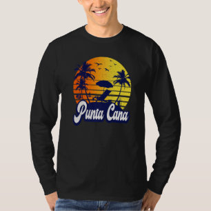 Punta Cana Dominikanischer Sonnenuntergangsstrand T-Shirt