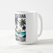 Punta Cana Dominikanisches Paradies Kaffeetasse (VorderseiteRechts)