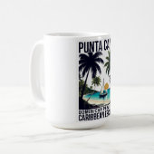 Punta Cana Dominikanisches Paradies Kaffeetasse (Vorderseite Links)