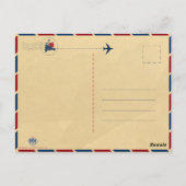 Punta Cana DR Beach Palm verlasse Souvenirs Postkarte (Rückseite)