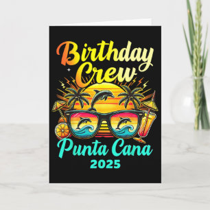 Punta Cana Geburtstagsreise 2025 passende Gruppenf Karte