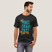 Punta Cana Girls Trip 2022 Dominican Republic Surf T-Shirt (Vorne ganz)