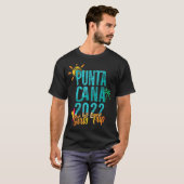 Punta Cana Girls Trip 2022 Dominikanische Republik T-Shirt (Vorne ganz)