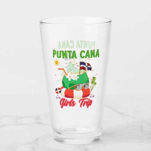 Punta Cana Glas (Vorderseite)