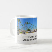 Punta Cana in der Dominikanischen Republik Kaffeetasse (Vorderseite Links)