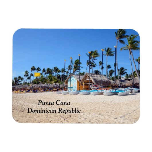 Punta Cana in der Dominikanischen Republik Magnet (Horizontal)