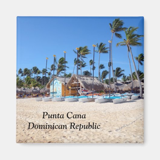 Punta Cana in der Dominikanischen Republik Magnet (Vorne)