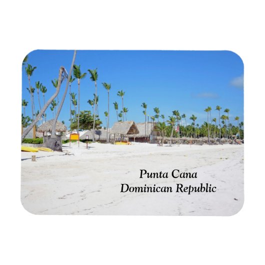 Punta Cana in der Dominikanischen Republik Magnet (Horizontal)