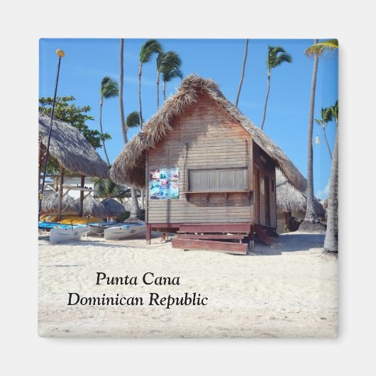 Punta Cana in der Dominikanischen Republik Magnet (Vorne)