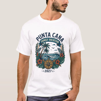 Punta Cana Karibik Urlaub 2027 T-Shirt