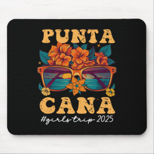 Punta Cana Mädchen-Trip 2025 passendes Gruppenurla Mousepad