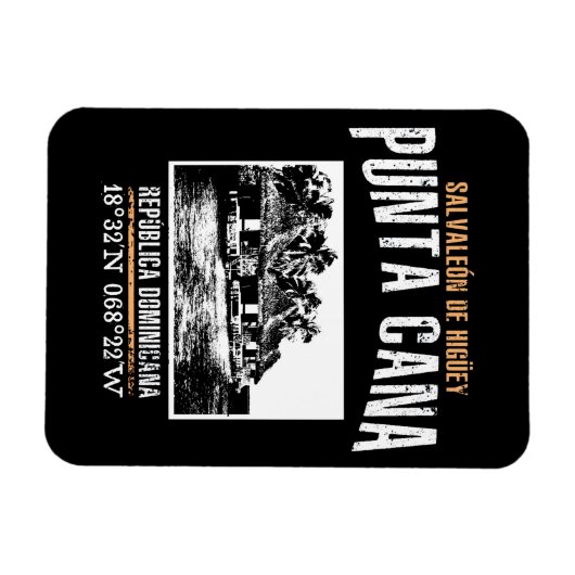 Punta Cana Magnet (Horizontal)