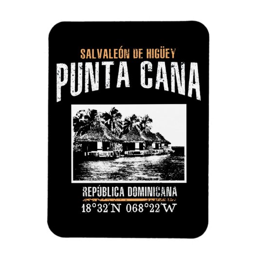 Punta Cana Magnet (Vertikal)