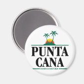 Punta Cana Magnet (Vorderseite/Rückseite)