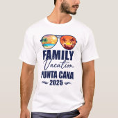 Punta Cana Matching Family Vacation 2025 Mich T-Shirt (Vorderseite)